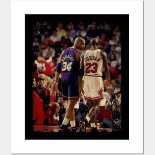 Charles Barkley and Michael Jordan, 1993 NBA Finals Posters and Art